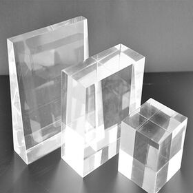 Customize pmma block acrylic block perspex block plexiglass block clear block