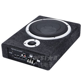 Buy Wholesale China Edge Recoil Sl1710 10 300 Watts Max Power Underseat  Slim Amplified Car Subwoofer With Remote & Under-seat Subwoofer at USD  60.78