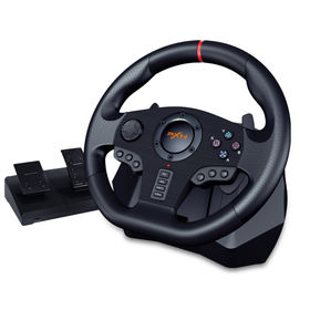 Volante de PC, roda de jogo de corrida USB programável de rotação