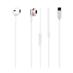 Écouteurs USB C, écouteurs stéréo USB de type C, écouteurs  intra-auriculaires Hi-Fi numériques, microphone et télécommande pour  Samsung Galaxy S21 +