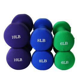 Round Neoprene dumbbell