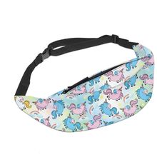 Going To The Beach Alpaca Towel Bag Waist Packs Fanny Pack Adjustable For Run