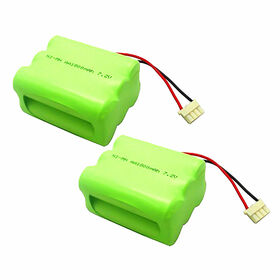 PKCELL AAA Rechargeable Batteries – NiMH 1.2V 300mAh – 4-Pack, Button Top – For Solar Lights - View #5