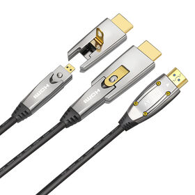 Cabo HDMI de Fibra Óptica AOC ODM D-A A-A, Suporte 4K 60Hz e 18Gbps - Fornecedor Verificado