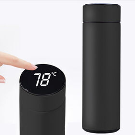 Water bottle with SMART temperature indicator – RATIO