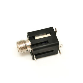Hooya 6,35mm Audiobuchse Mikrofonbuchse Metall 3-Pin Buchse Lautsprecher Mikrofonbuchse