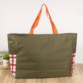 Eco-friendly Foldable Insulated Tote Bag, Durable Cooler Bag, Large Capacity Insulated Bag.
