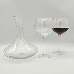 China Original Factory Cool Drinking Glasses - Unique design glass wine  decanter set – Qiaoqi factory and suppliers