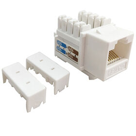 Venta al por mayor a gran escala de conectores Keystone UTP Cat5e/Cat6