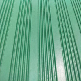 Wholesale Nonslip Wide Thin Stripe Pattern Rubber Sheets Mat Roll