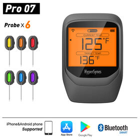 Buy Wholesale China Bluetooth Meat Thermometer Wireless Meat Thermometer,  Wireless Digital Grill Thermometer & Instant Read Meat Thermometer For Grill  at USD 20