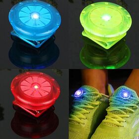 Lampu Sepatu LED, Lampu LED Keselamatan Olahraga, Klip Sepatu LED untuk Lari Malam