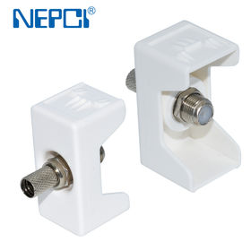 Israeli Multimedia F81 TV socket module, XJY-8075165 nickel plating cable converter adaptor 23x45mm for sale