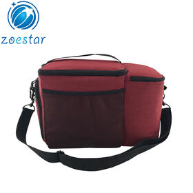 Insulated Compartments Lunch Shoulder Bag Large Capacity