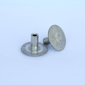 Custom Round Head Flat Truss Head Solid Aluminum Fastener Hollow Rivets for  Metal Sheet - China Rivet, Hollow Rivet
