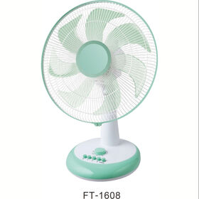 FT-1608 16 inch Desk fan household desktop mini dormitory silent power fan vertical shaking head