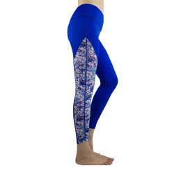 Inserção De Malha Controle Da Barriga Legging Esportiva Com Bolso Para  Telefone