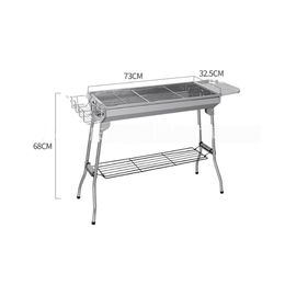 Buy Wholesale China Portable Folding Outdoor Picnic Steel Bbq Barbecue  Grill Machine Charcoal Grill/barbecue Grills & Grill Bbq at USD 2.7