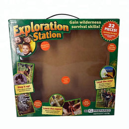 صندوق تعبئة هدايا لألطفال والرضع مطبوعة بشعار مخصص للبيع