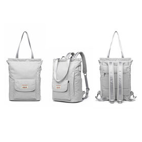 Wholesale Fashion vintage waterproof roll top rucksack outdoor sport travel backpack
