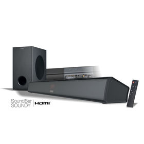 sanyo 2.1 soundbar with wireless subwoofer watts