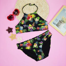 High Waist Bikini Floral Swimwear Women Korean Spring Summer Ruffly G Cup  Plus Size Bikini Swimsuit For Fat Bath Suit (Color : 3, Size : Medium) :  : Clothing, Shoes & Accessories