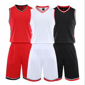 Source Wholesale Custom Color Red and Black Pink Blank Design Hardwood  Classic Basketball Jersey Shirt on m.