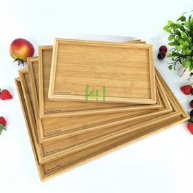 Bamboo Cutting Board - Cutting Boards for Kitchen 8.5x6 in - 2 Boards    