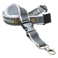 Reflective Cotton Lanyards With Custom Logo Printed