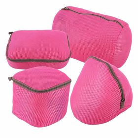 17cm Mesh Bra Laundry Bag for Washing Machine Bra Net Sock Underwear  Lingerie Washer Protector With Premium Zipper