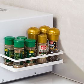 Étagère magnétique à épices pour réfrigérateur, étagère latérale