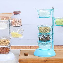 Buy Wholesale China Multifunctional Kitchen Seasoning Storage Box Household Seasoning  Rack Set & Kitchen Seasoning Storage Box at USD 0.2