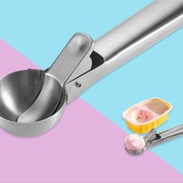 Buy Wholesale China Multi-function Spoon Cookie Scoop Stainless Steel Ice  Cream Scoop & Ice Cream Scoop at USD 0.49