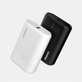 Dudao powerbank capiente con 3 cavi integrati 20000mAh USB Type C + micro  USB + Lightning black (Dudao K6Pro +)