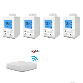 Thermostat de Chauffage Domotique LCD Contrôleur de Température Numérique par le Sol avec Application