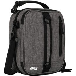 MIER Expandable Lunch Bag Insulated Lunch Box for Men Boys, Purple