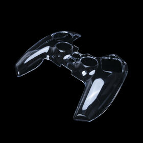 Coque de Protection Transparente pour Manette PS5, Couverture PC Antidérapante et Anti-Interférence