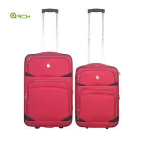 600D Polyester Trolley Case, Two Big Front Pockets, Skate Spinner Wheels, 20" 24" 28" 3PCS Set