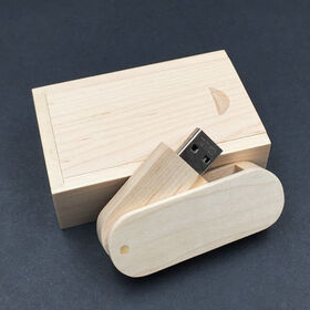 Großhandel Geschenke Natürlicher Holz USB-Stick 4GB 8GB 16GB 32GB 64GB USB-Laufwerk OEM Logo anpassen Flash-Laufwerke USB 3.0 USB-Stick