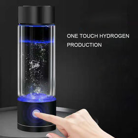 Buy Wholesale China Portable Hydrogen Rich Water Cup Alkaline Water Ionizer  Bottles Inhaler, Abs Material, 300ml Volue & Hydrogen Water Bottle at USD  29.99