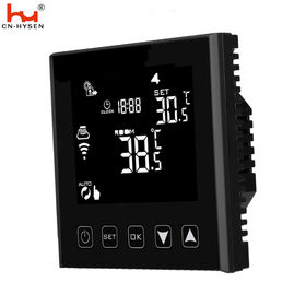 منظم حرارة ذكي 16 أمبير بشاشة LCD وواي فاي، قابل للبرمجة، للتدفئة الأرضية، مع تحكم عن بعد عبر التطبيق