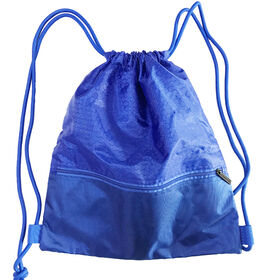 Drawstring Sports Backpack- Customized Cinch Bags with Front Zipper Pocket