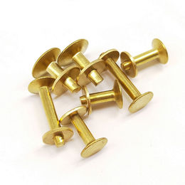 Buy Wholesale China Brass Double Cap Rivet For Leather And Fabric & Double  Cap Rivet at USD 0.06