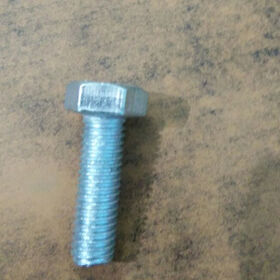 Hex Bolts (UNC Threaded) (SAE J429) Natural Finished (Self finish), Auto Black, White Zinc, Yellow Zinc, HDG.