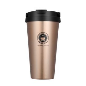 Wholesale GOX Double Wall Stainless Steel Coffee Mug Tumbler with Leak-proof  lid Manufacturer and Supplier