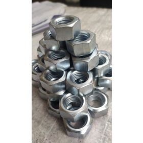 Hex Nuts (J995) UNC Threaded Natural Finished (Self finish / Plain Color), Auto Black, White Zinc, Yellow Zinc, Hot Dip Galvanized