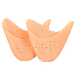 Ballet Pointe Shoe Socks Pad Knitted Fabric Toe Cap Cover Ballet Slipper  Toe Pouches Pad Relief Forefoot Pain Point Shoes Toe Wrapped Protector  Cushion Women Anti-Slip Toe Half Socks (Long)