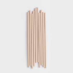 200 Pailles Biodégradables En Canne à Sucre - Compostables Robuste 20,3cm