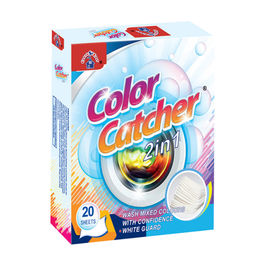 WASH&WISH] Laundry Duo1 (Capsule Detergent + Color Catcher Sheet)