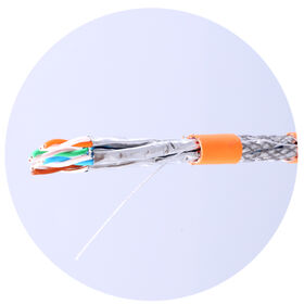 CÂBLE de haute qualité du CÂBLE CAT7 SFTP de LAN de la Chine AVEC le CPR ,UL